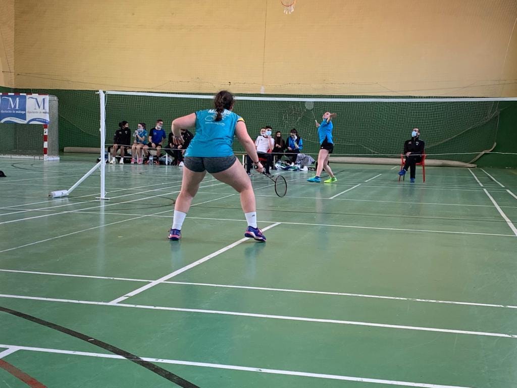 Jugadoras del Club Jorge Guillén durante un partido